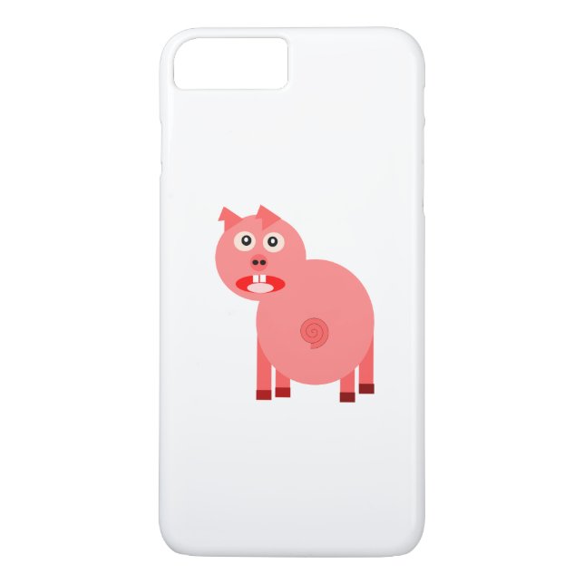 Scared pig cartoon Case-Mate iPhone case (Back)