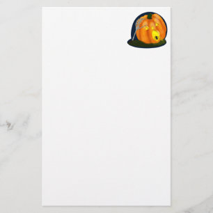 Scared Silly Pumpkin Stationery