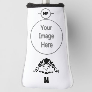 Scared Turtle Hiding in his Shell Golf Head Cover