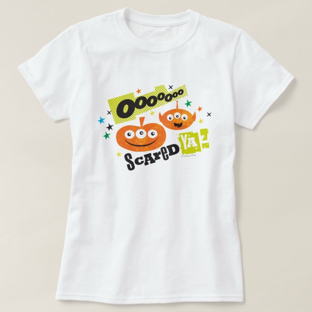 Scared Ya! T-Shirt (Design Front)