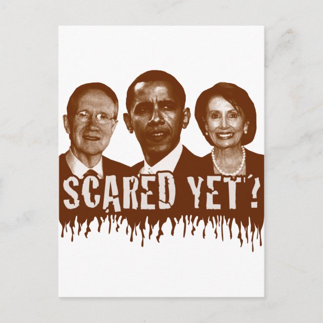 Scared Yet? Postcard (Front)