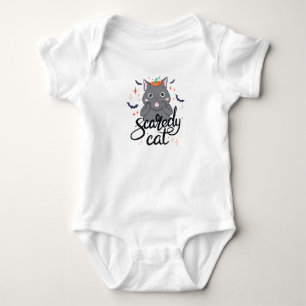 Scaredy Cat Baby Bodysuit