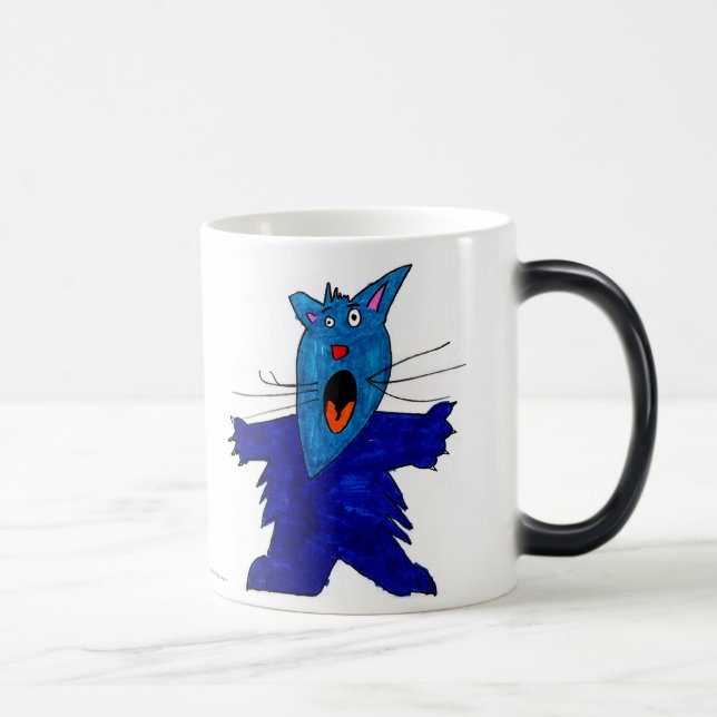Scaredy Cat • Cooper Nielsen, Age 10 - morph mug (Right)