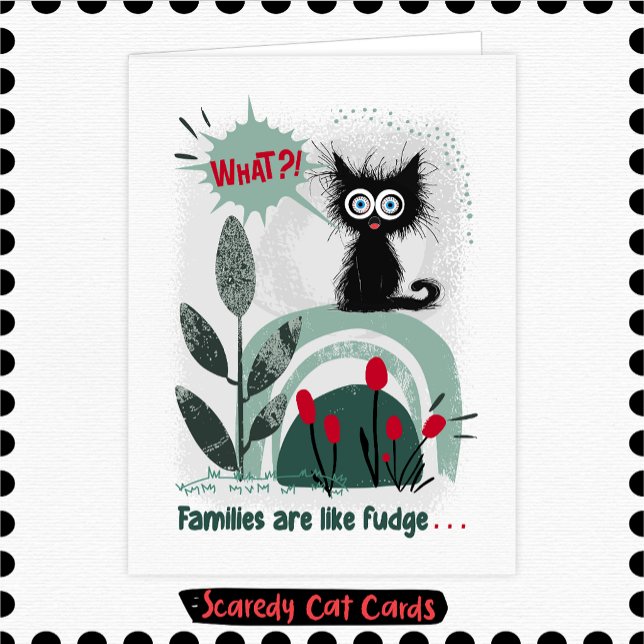 Scaredy Cat Family Card (Creator Uploaded)
