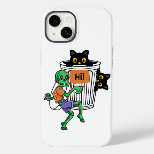Scaredy Cat Halloween Case-Mate iPhone 14 Case