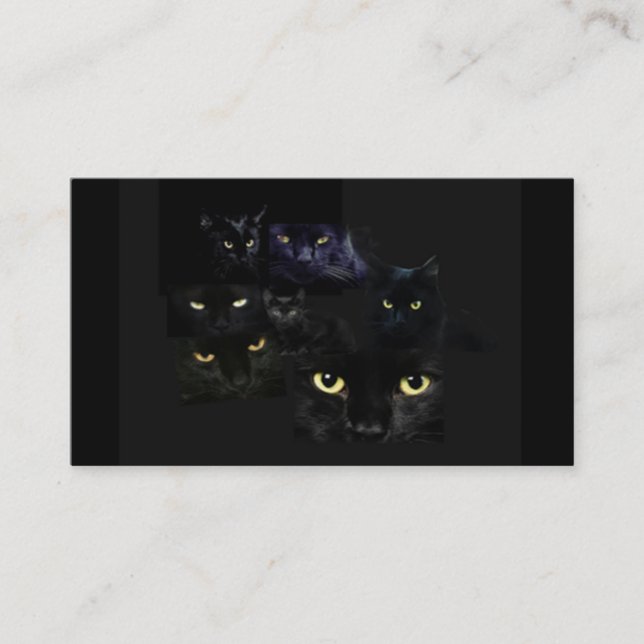 Scaredy Cats Business Card (Front)