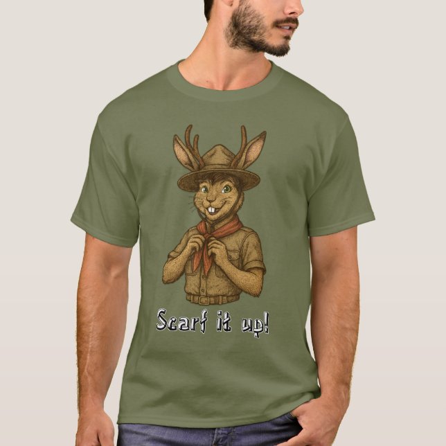 Scarf it up! T-Shirt (Front)