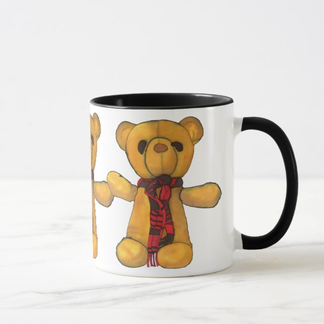 Scarf Teddy Mug 2 (Right)