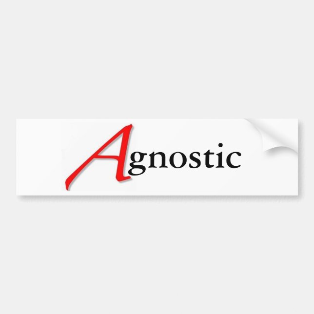 Scarlet A-gnostic Sticker (Front)