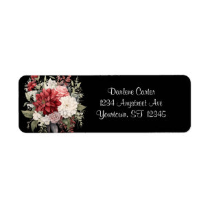 Scarlet and White Bouquet 