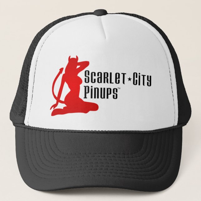 Scarlet City Pinups Trucker Hat (Front)
