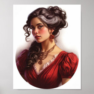 Scarlet Dragna from Caraval Poster
