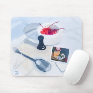 Scarlet Echoes and the Weight of Life Mouse Pad