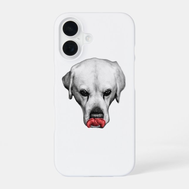 Scarlet Edge iPhone 16 Case (Back)