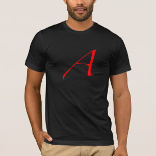 Scarlet Letter A / Atheism T-Shirt