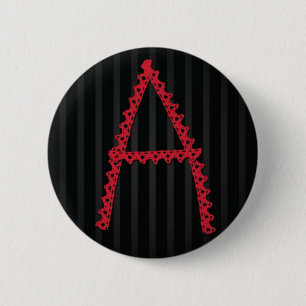 Scarlet Letter Button