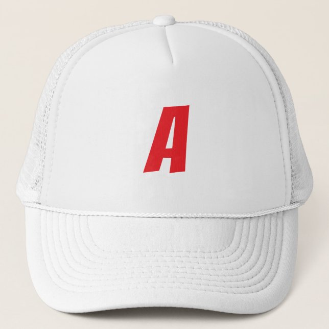 Scarlet Letter Trucker Hat (Front)