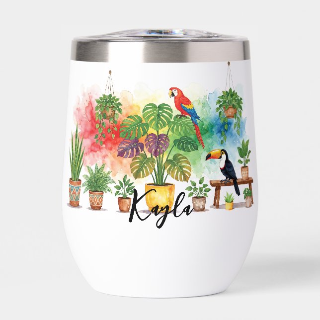 Scarlet Macaw and Toucan House Sitting (Front)