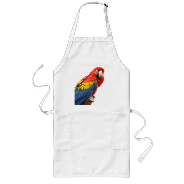 Scarlet Macaw Apron (Front)