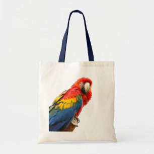 Scarlet Macaw Tote Bag