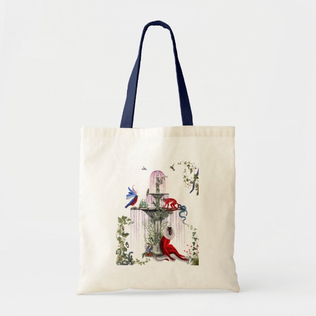 Scarlet Monkey 2 Tote Bag (Front)