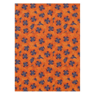 Scarlet Orange Poppy Seamless Pattern Tablecloth