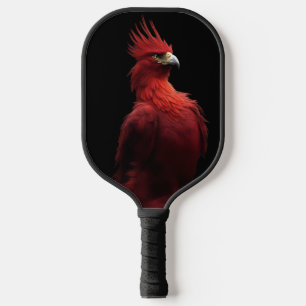 Scarlet Phoenix Sits Proudly Pickleball Paddle