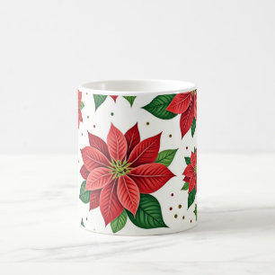 Scarlet Poinsettia Coffee Mug