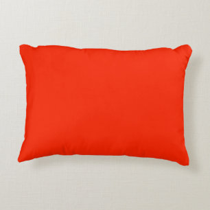 Scarlet Red Accent Pillow