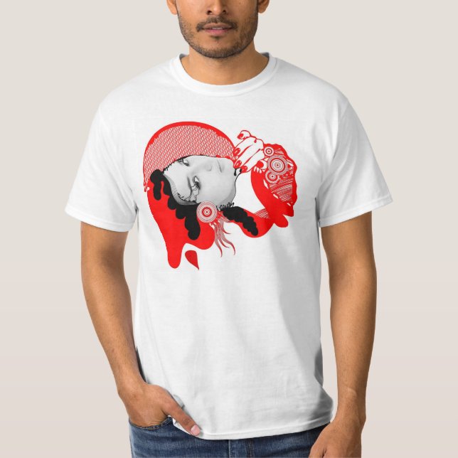 Scarlet Red Diva T-Shirt (Front)
