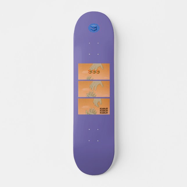 SCARLET SKATEBOARD decks worldwide project (Front)
