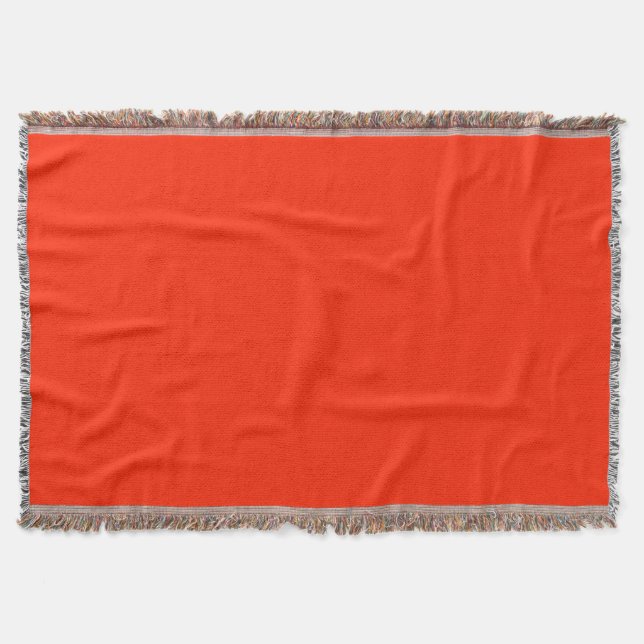 Scarlet Throw Blanket (Front)