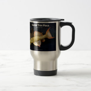 Scarlet Trim Pleco Travel Mug