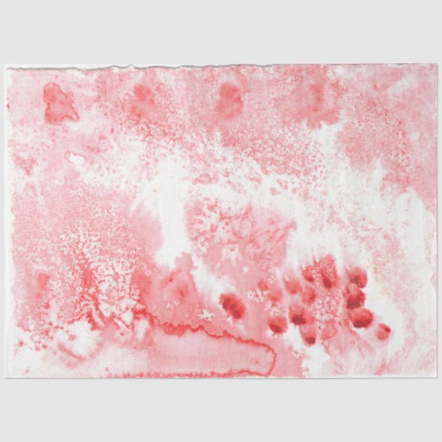 Scarlet Whispers Tissue Paper (Front)