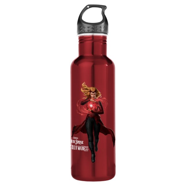 Scarlet Witch Chaos Magic 710 Ml Water Bottle (Front)