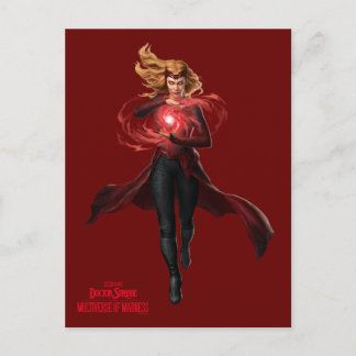 Scarlet Witch Chaos Magic Postcard