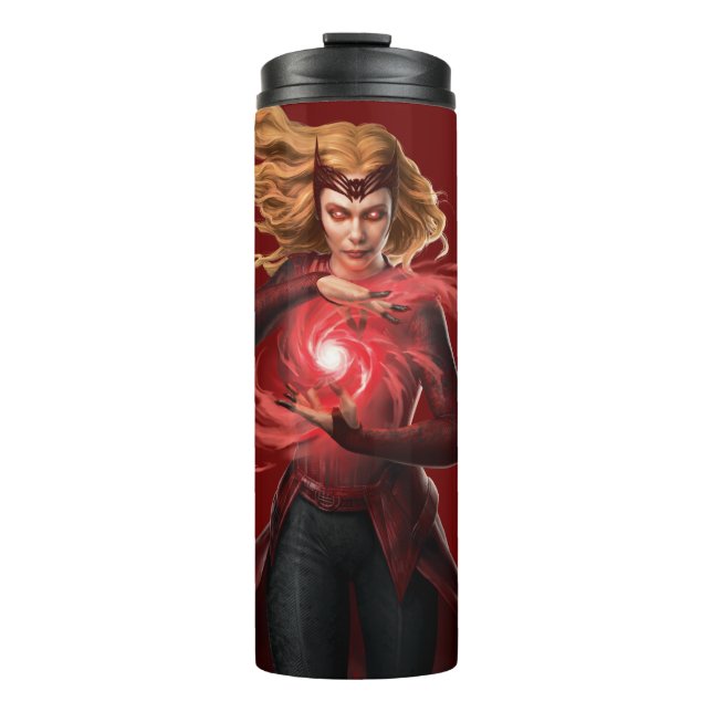 Scarlet Witch Chaos Magic Thermal Tumbler (Front)