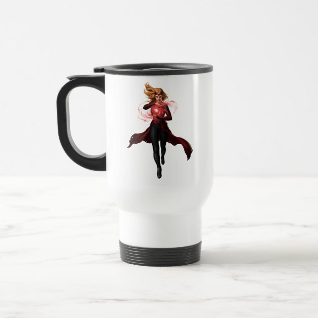 Scarlet Witch Chaos Magic Travel Mug (Left)
