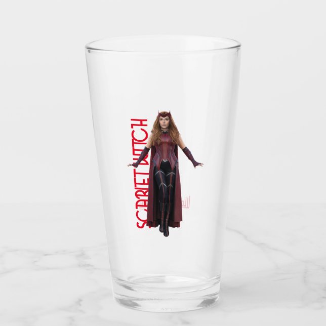Scarlet Witch Character Art Glass (Front)