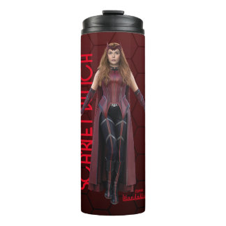 Scarlet Witch Character Art Thermal Tumbler
