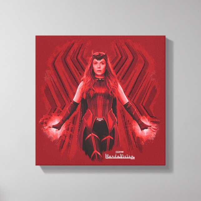 Scarlet Witch Graphic Canvas Print (Front)