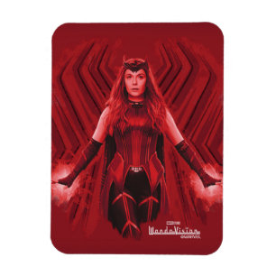 Scarlet Witch Graphic Magnet