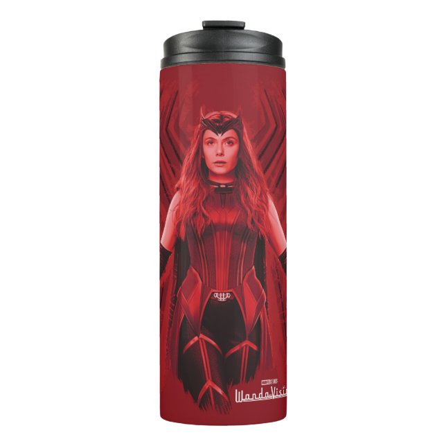 Scarlet Witch Graphic Thermal Tumbler (Front)