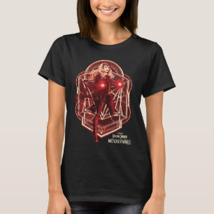 Scarlet Witch Mystic Art Nouveau Graphic T-Shirt