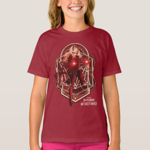 Scarlet Witch Mystic Art Nouveau Graphic T-Shirt