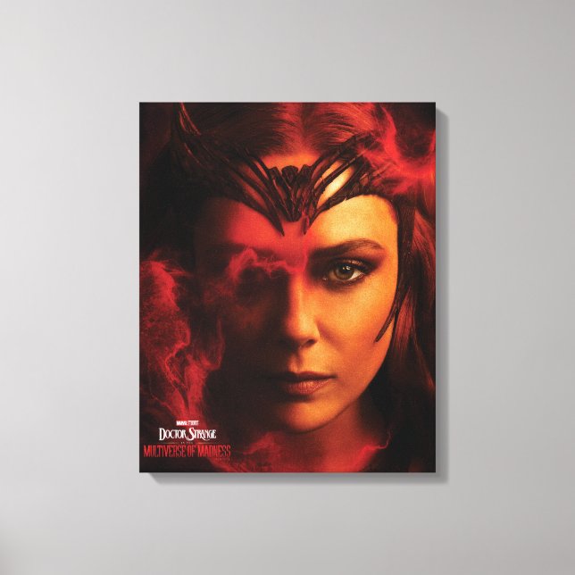 Scarlet Witch Theatrical Poster Canvas Print (Front)