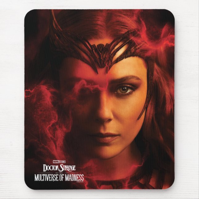 Scarlet Witch Theatrical Poster Mouse Pad (Front)