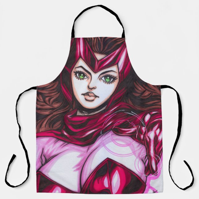 Scarlet Witch ~ Wanda Maximoff Apron (Front)