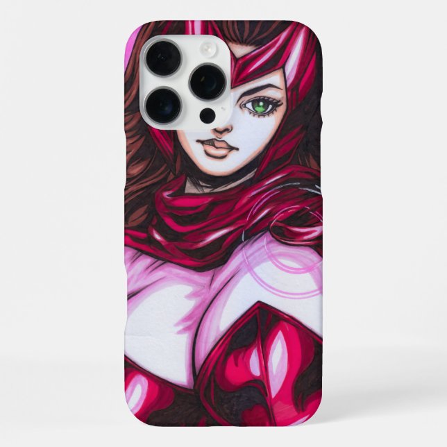 Scarlet Witch ~ Wanda Maximoff iPhone Case (Back)