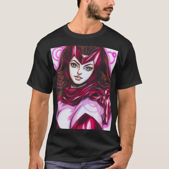 Scarlet Witch ~ Wanda Maximoff T-Shirt (Front)